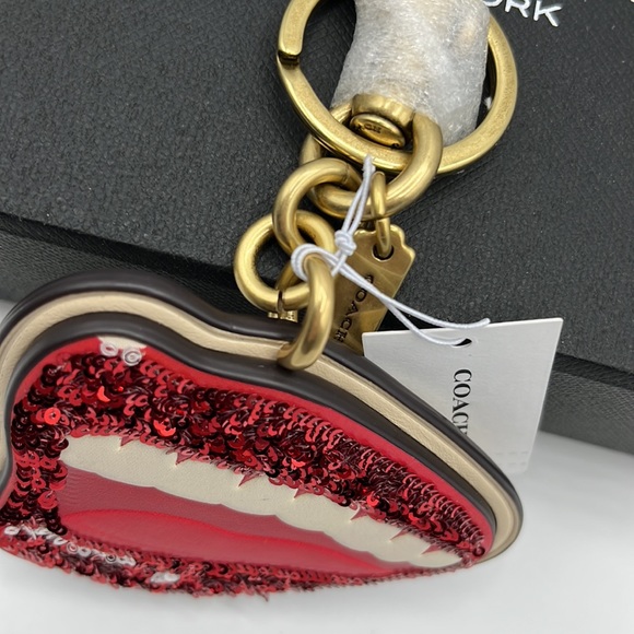 Coach X Tom Wesselmann Lips Bag Charm - Picture 4 of 5